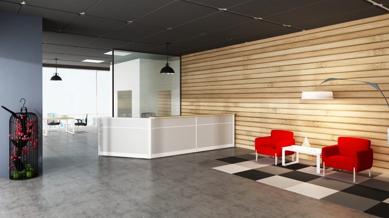 reception desk