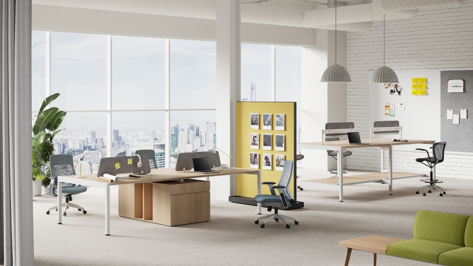 types of office workstations Meet&Co