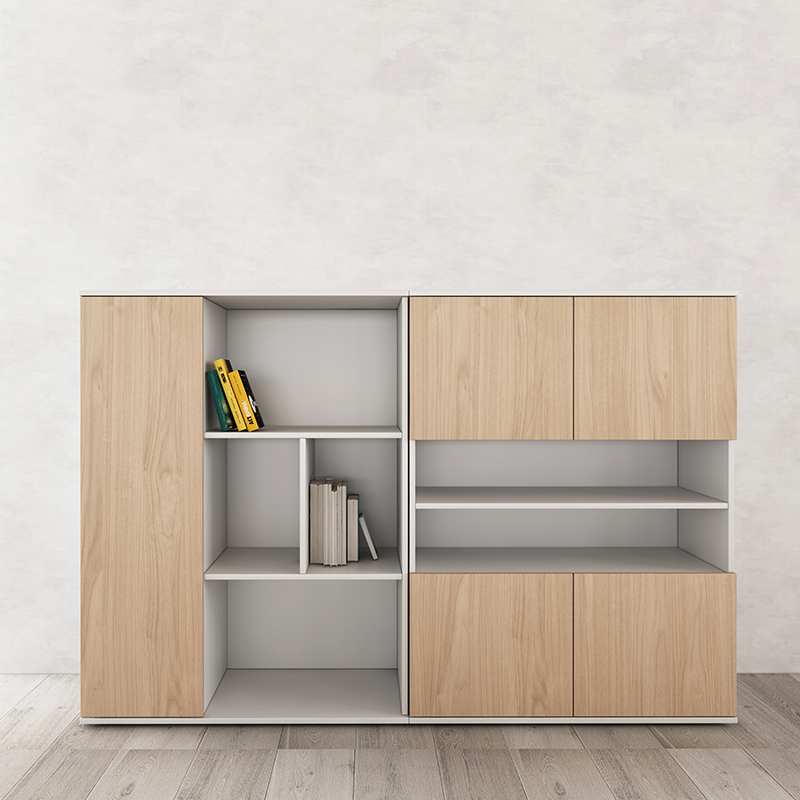 wood storage cabinet