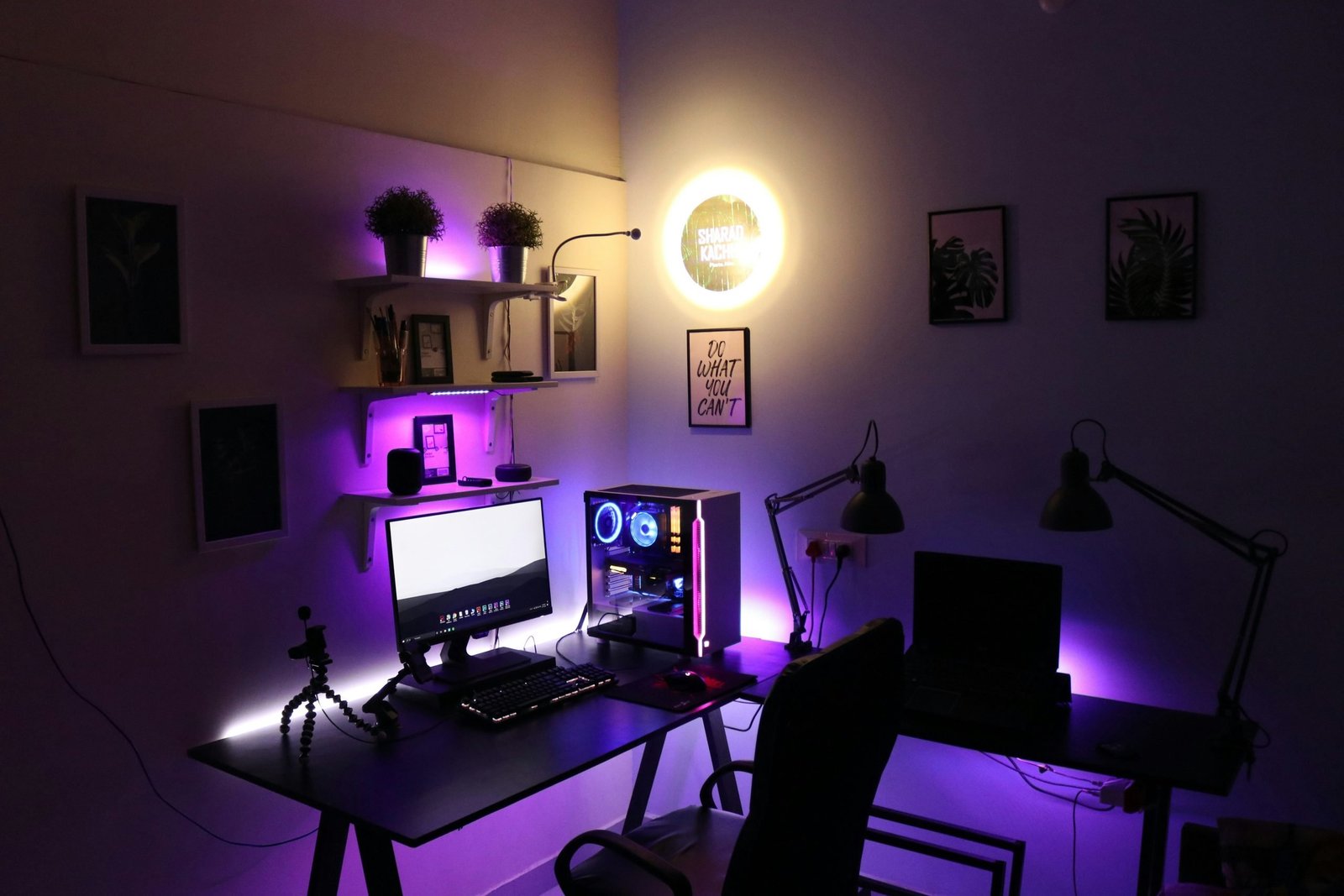 best l shaped gaming desk gaming setup