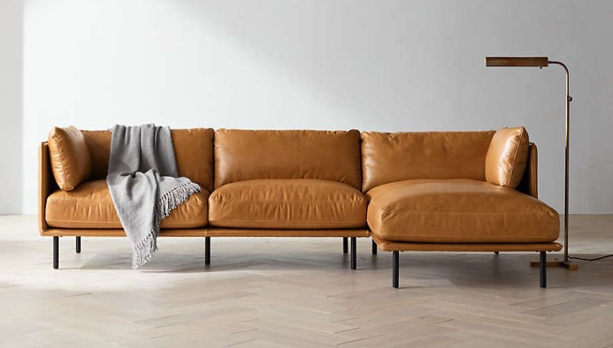 leather sectional sofa
