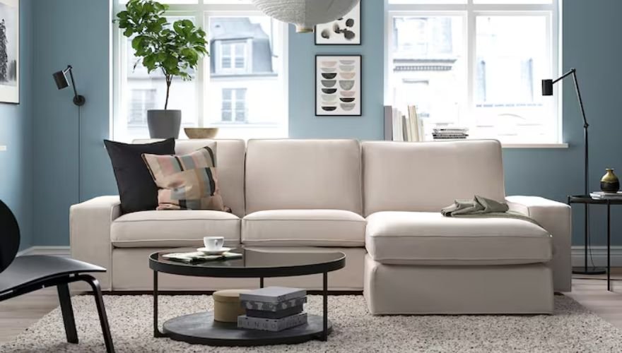 most comfortable sectional sofa Ikea KIVIK