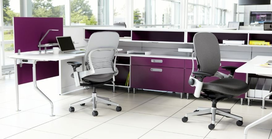 office chair for short people Steelcase Leap