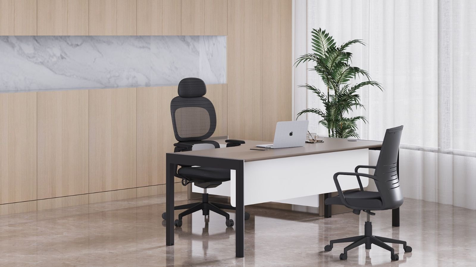 a modern executive office