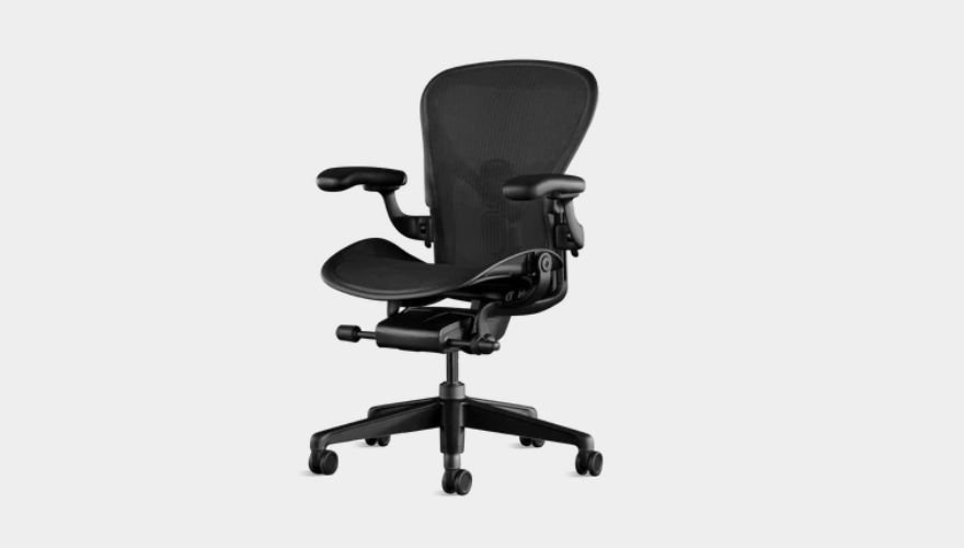 office chair that you can sit cross legged Herman Miller Aeron