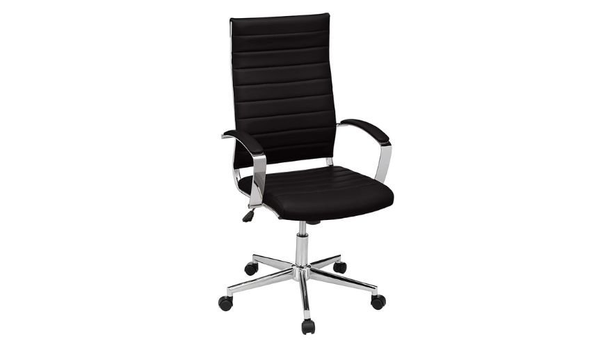 budget office chair AmazonBasics High-Back Executive Chair