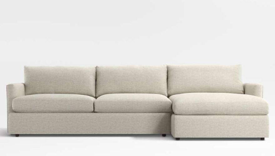 Crate & Barrel Lounge Deep 2-piece Sectional