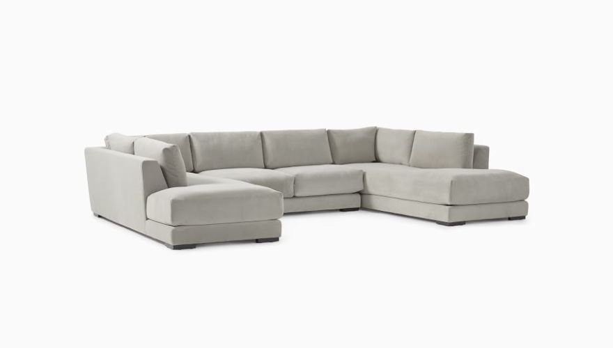 West Elm Dalton 3-Piece U-Shaped Sectional